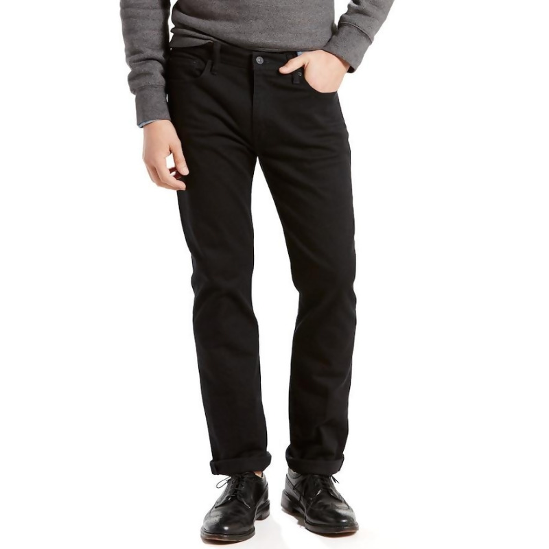 levi's 513 black stretch