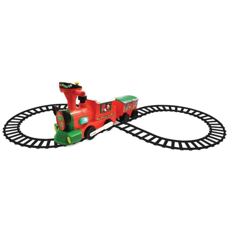 minnie mouse battery powered train with caboose and tracks instructions