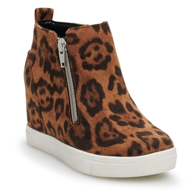 kohls leopard print boots