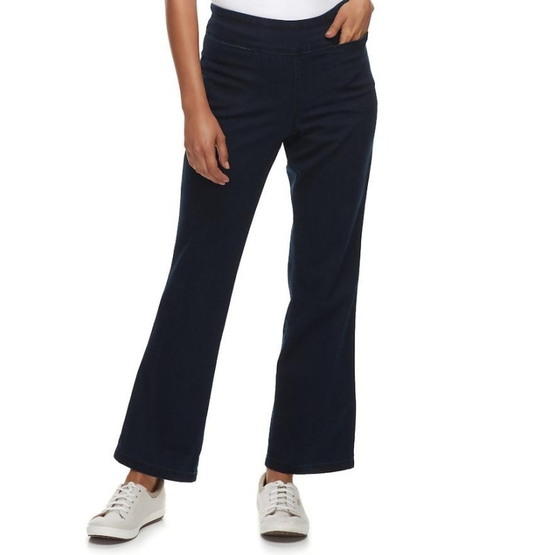 kohl's croft and barrow pull on jeans