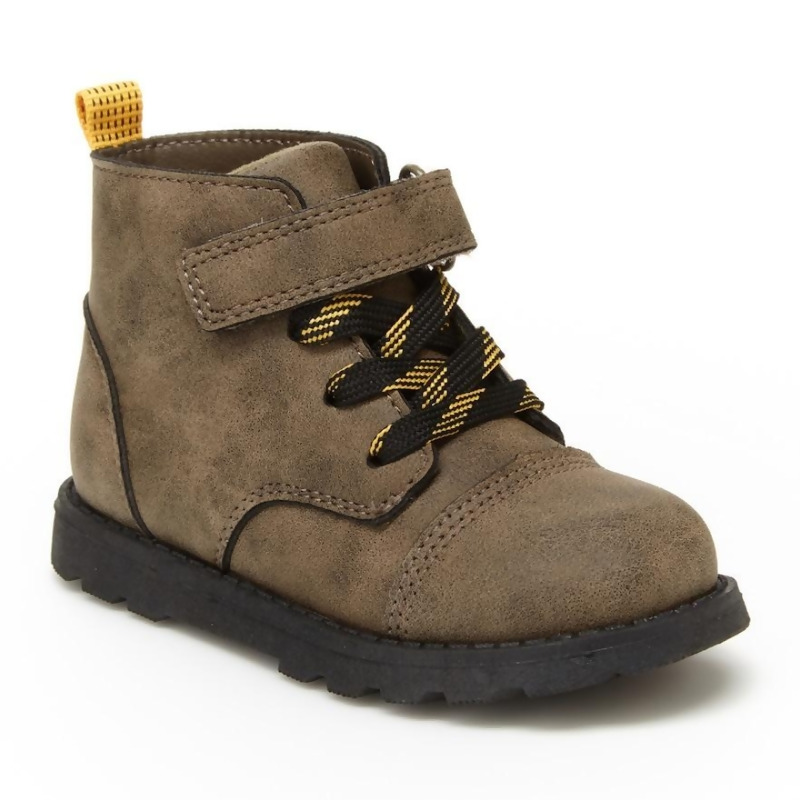 Details about  / Carter/'S Little Kid Boys Andres Ankle Boots Color Grey