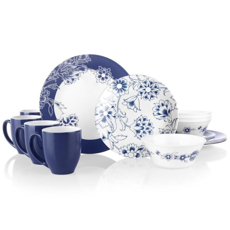 indigo dinnerware