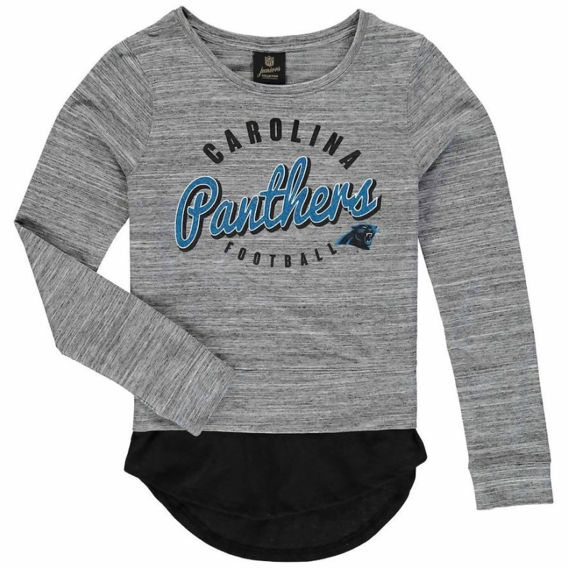 grey carolina panthers shirt