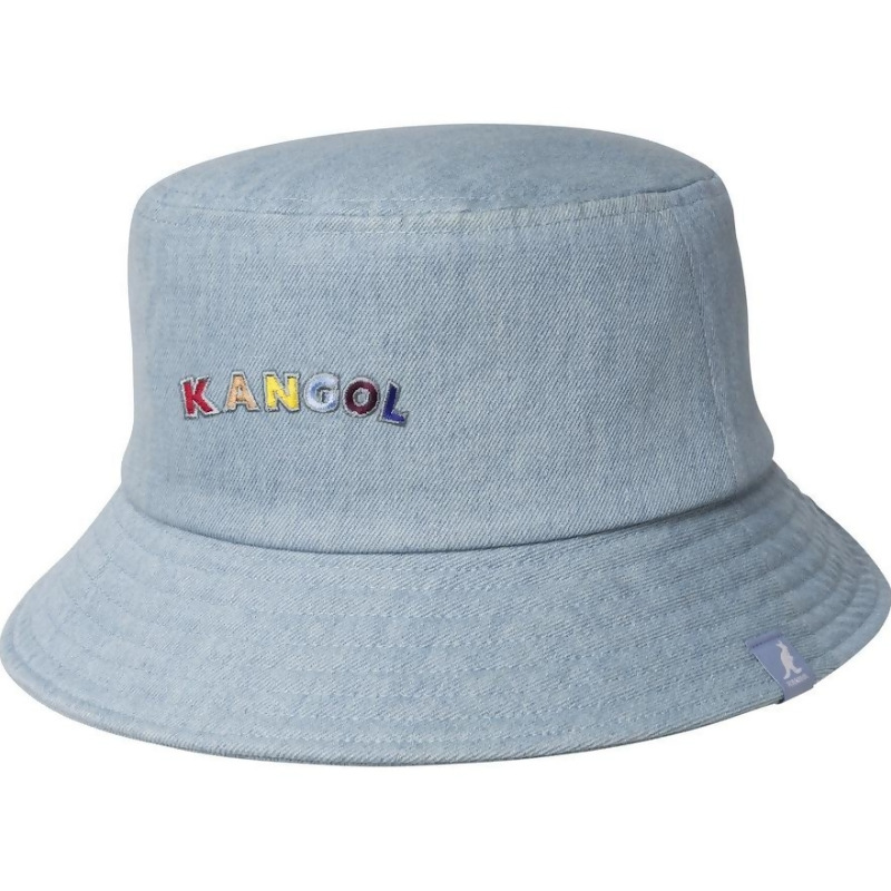 kangol denim bucket hat