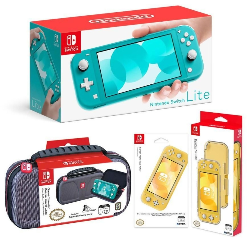 switch lite case with screen protector