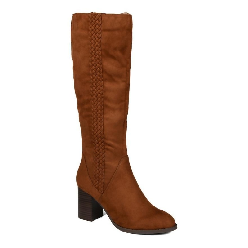 girls brown knee boots