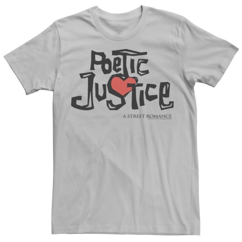 Men's Poetic Justice A Street Romance Movie Logo Graphic ...