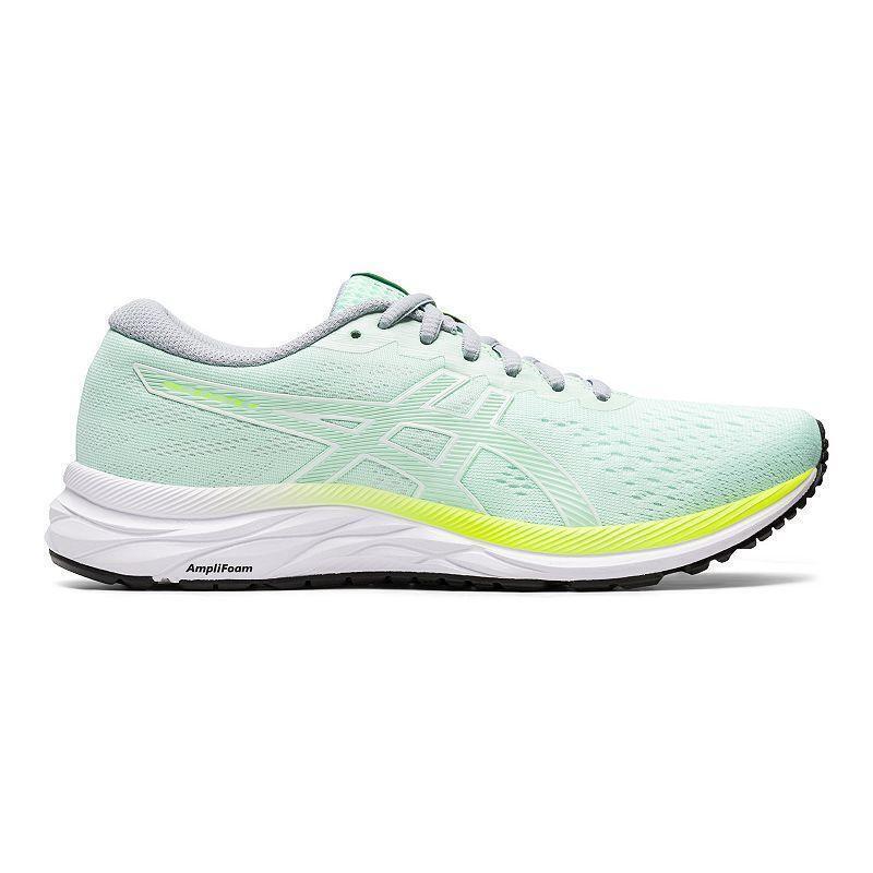 green asics womens running shoes