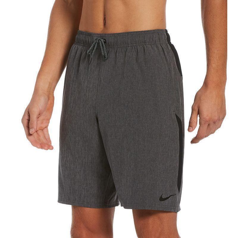 Men's Nike Contend 9-inch Volley Swim Trunks, Size: XL, Med Grey from