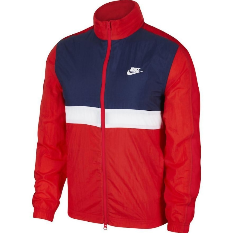 nike woven track jacket