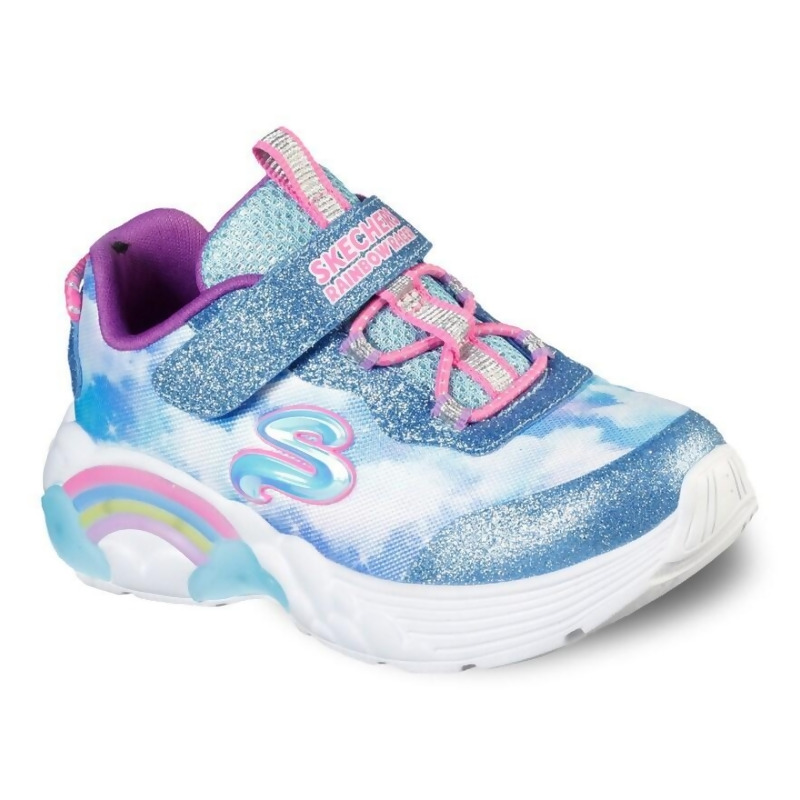 Skechers Rainbow Racer Toddler Girls� Light Up Shoes