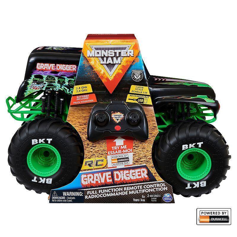 kohl's grave digger remote control