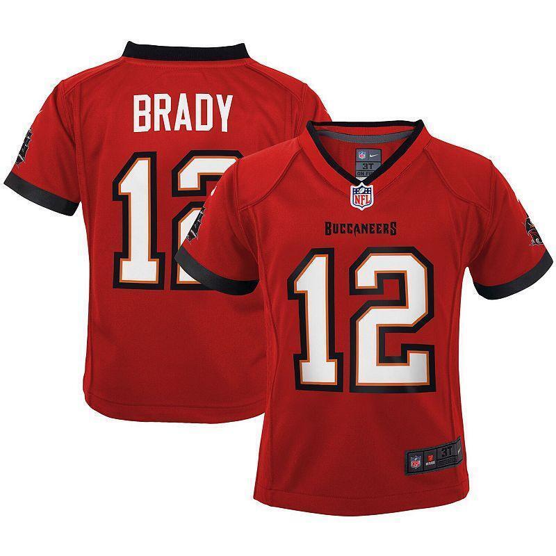 Infant Nike Tom Brady Red Tampa Bay Buccaneers Game Jersey, Infant Unisex, Size: 12 ...