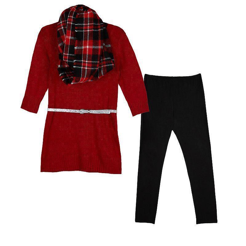 Girls 7-16 & Plus Size IZ Amy Byer Sweater Dress & Legging ...