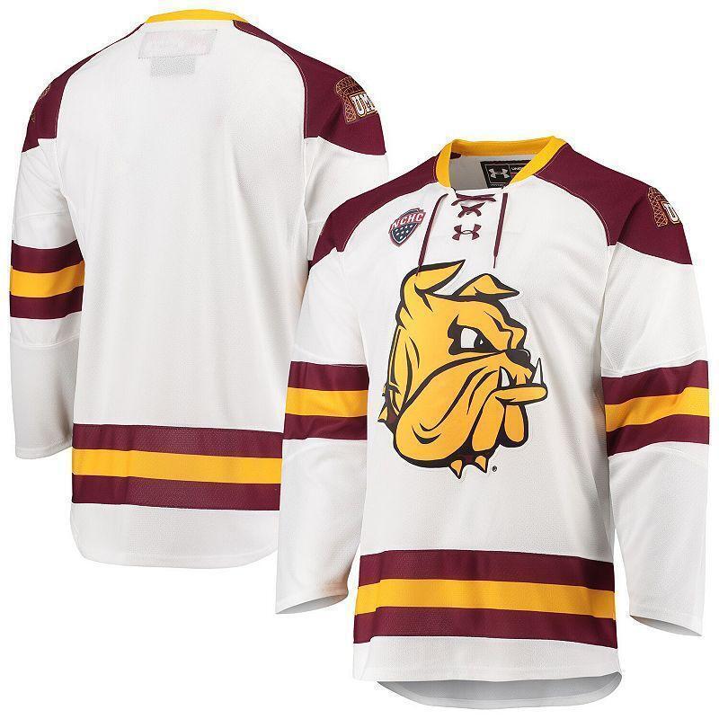 Download Men's Under Armour White Minnesota Duluth Bulldogs Replica ...