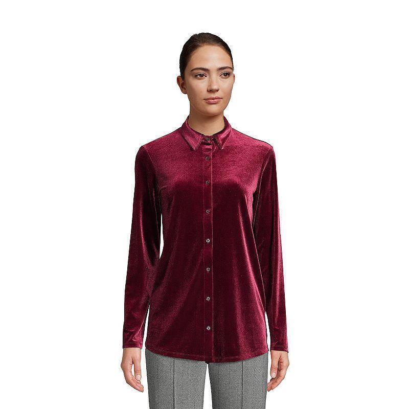 velvet tunic shirt