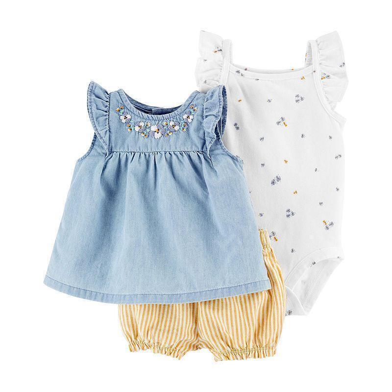 baby girl shorts set