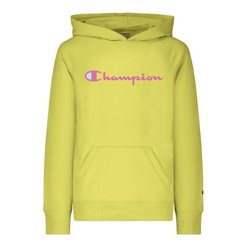 yellow champion hoodie girls