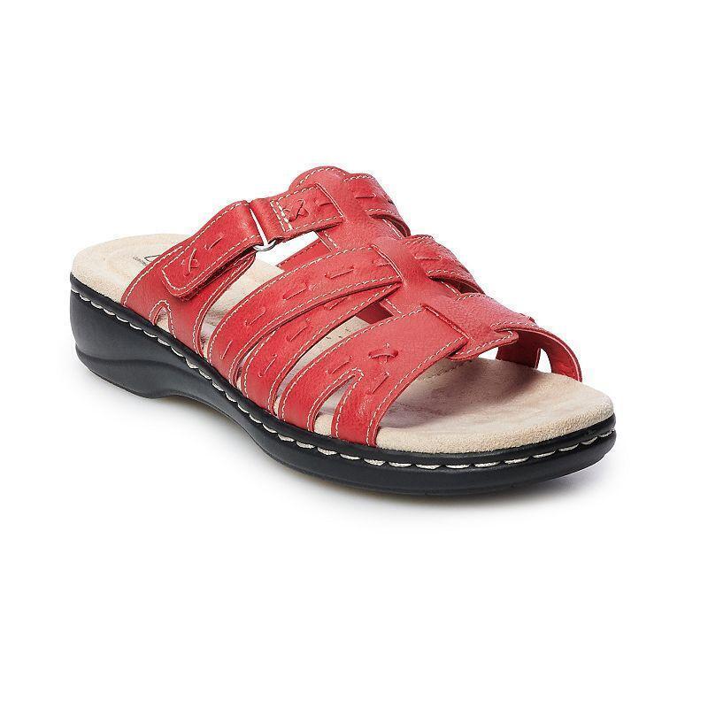 kohl's red sandals