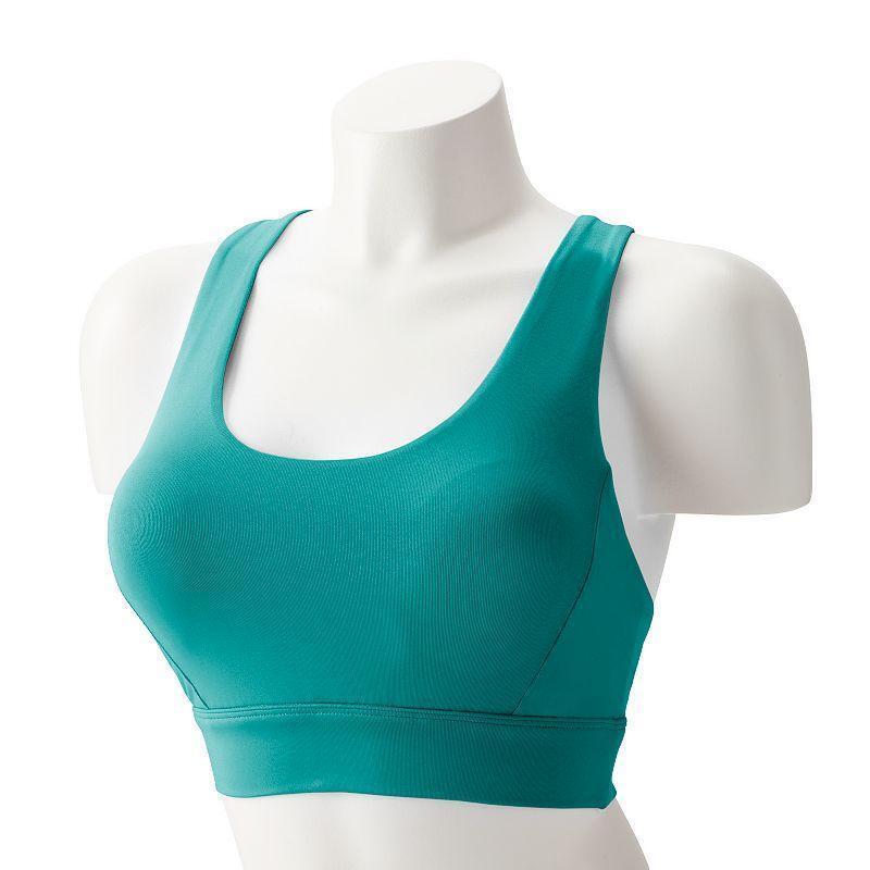 Tek Gear Open Back MediumImpact Sports Bra, Women's, Size