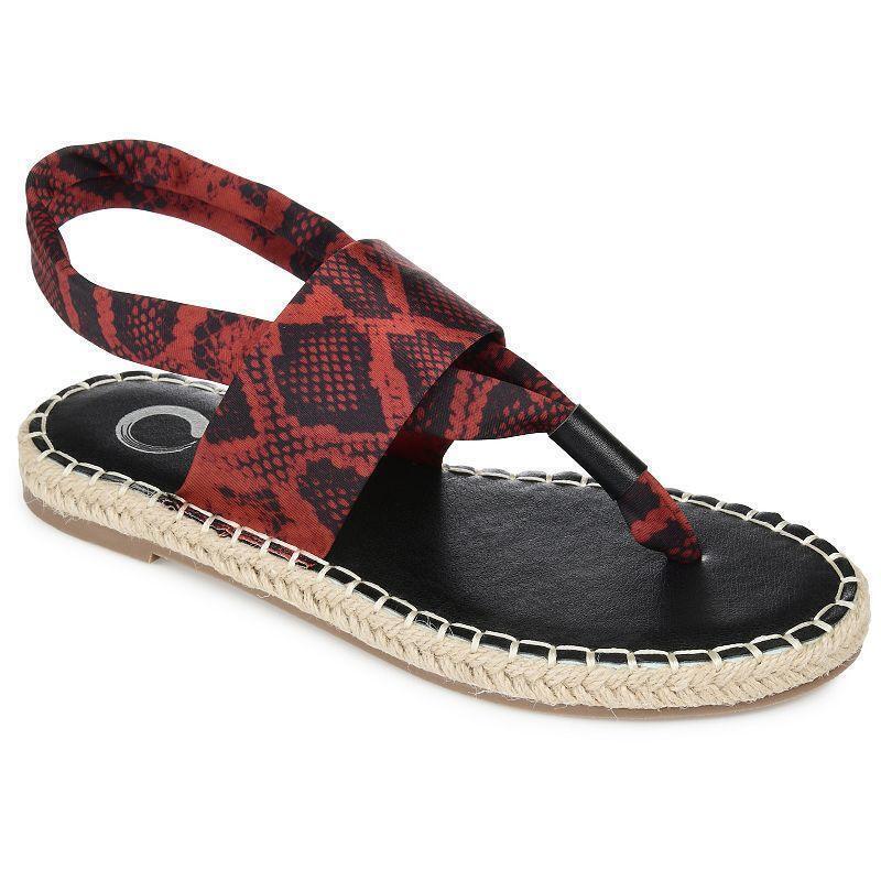 kohl's red sandals