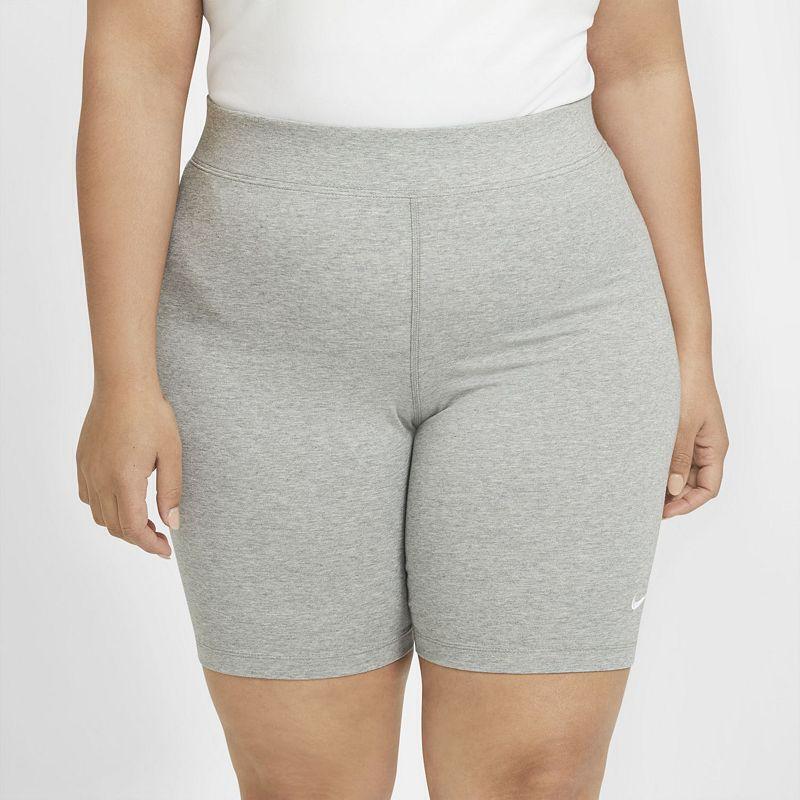 nike gray shorts womens