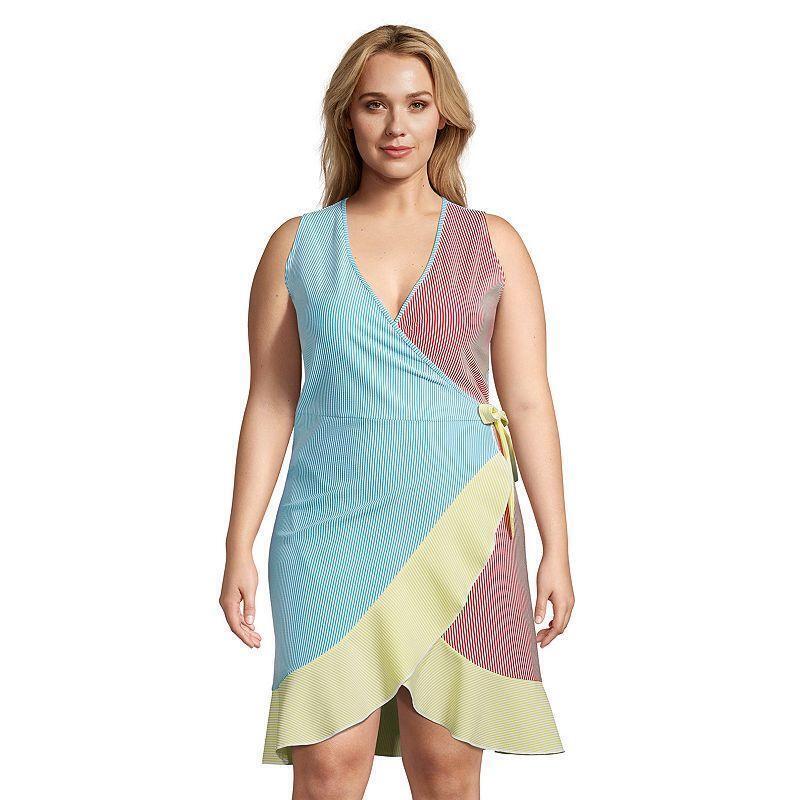 lands end wrap dress