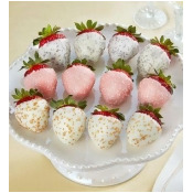 Champagne Chocolate-Covered Strawberries - 12 Count by Harry & David Champagne Chocolate-Covered Strawberries - 12 Count by Harry & David