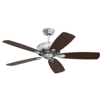 Prima 52 Inch Brushed Steel Energy Star Ceiling Fan