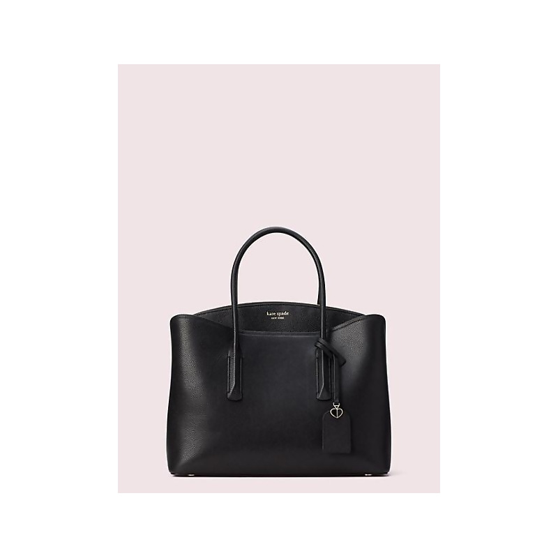 Kate spade margaux large satchel black Clearance