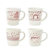 Royal Doulton Ed Christmas Mug Set Of 4 Royal Doulton Ed Christmas Mug Set Of 4