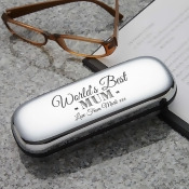 Personalised Worlds Best Mum Engraved Glasses Case Personalised Worlds Best Mum Engraved Glasses Case