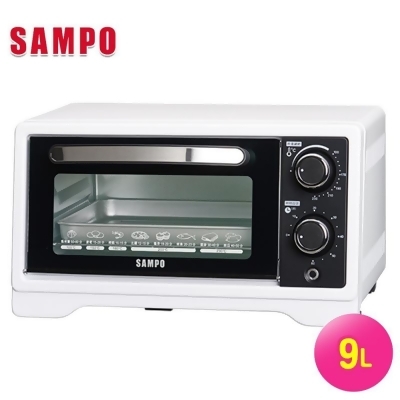 【SAMPO 聲寶】9公升多功能溫控定時電烤箱(KZ-XF09) 