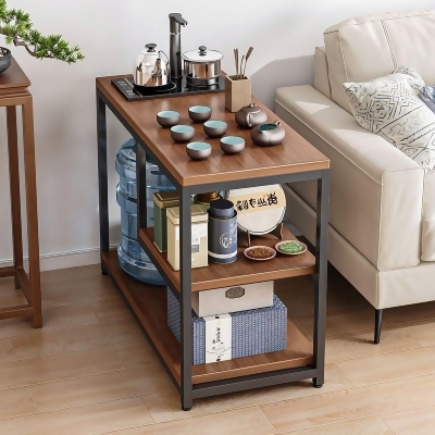 【蔓斯菲爾】簡約現代小型茶几茶桌 客廳家用沙發邊櫃 