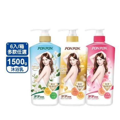 【澎澎】沐浴乳1500g(6 入) 
