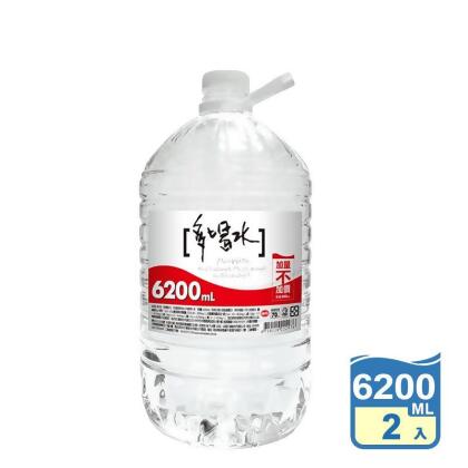 【味丹】多喝水礦泉水6200ml (2入/箱) 桶裝水(4 入) 