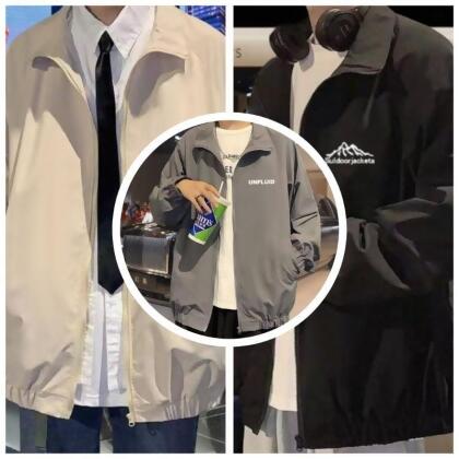 中性防風夾克衝鋒衣棒球外套 多款任選 M-4XL 
