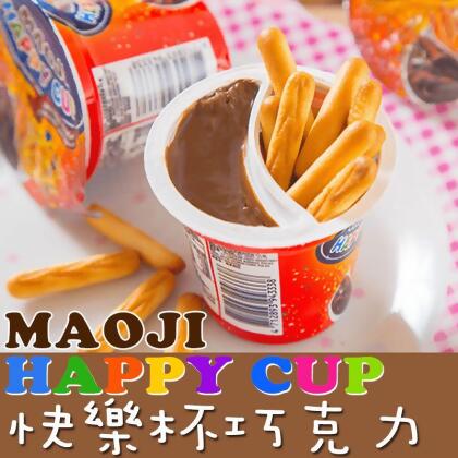 迷你可可餅乾棒快樂杯(10杯/組) 沾醬可可棒 巧克力餅乾棒 零食 零嘴(50 杯) 
