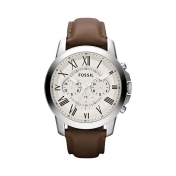 Fossil - Men's Brown Round Chronograph Watch Fs4735 Fossil - Men's Brown Round Chronograph Watch Fs4735