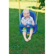 Little Tikes - High Back Toddler Swing - Blue Little Tikes - High Back Toddler Swing - Blue