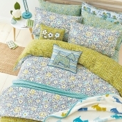 Helena Springfield - Blue Polyester And Cotton 'Tess' Bedding Set Helena Springfield - Blue Polyester And Cotton 'Tess' Bedding Set
