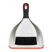 OXO - Grey 'Good Grips' Dustpan And Brush OXO - Grey 'Good Grips' Dustpan And Brush
