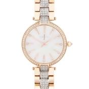 J by Jasper Conran - Designer Ladies Rose Gold Crystal Watch J by Jasper Conran - Designer Ladies Rose Gold Crystal Watch