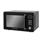 Russell Hobbs - Black 'Retro' Digital Microwave Rhretmd706b Russell Hobbs - Black 'Retro' Digital Microwave Rhretmd706b