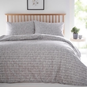 Home Collection Basics - Grey 'Lena' Bedding Set Home Collection Basics - Grey 'Lena' Bedding Set