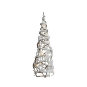 Kaemingk - 2Ft Warm White Led Twisted Cone Christmas Tree Kaemingk - 2Ft Warm White Led Twisted Cone Christmas Tree