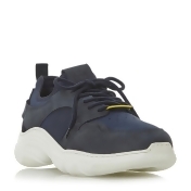 Dune - Navy 'Tourmaline' Neoprene Sock Chunky Trainers Dune - Navy 'Tourmaline' Neoprene Sock Chunky Trainers