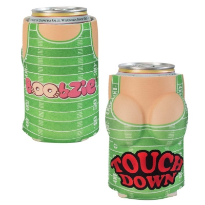 Touchdown Boobzie Beer Can Cooler 