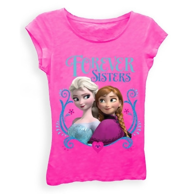 Disney Frozen Forever Sisters Girls 7-16 Tee Shirt 