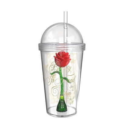 Beauty And The Beast Magic Rose Travel Cup 